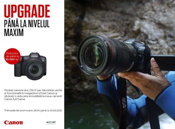 PROMOȚIE UPGRADE PÎNĂ LA NIVELUL MAXIM