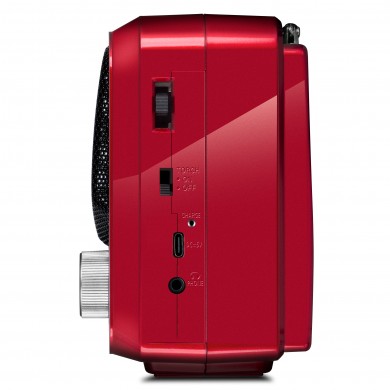 Boxa portabila SVEN SRP-150, Red / 3W / Bluetooth / FM/AM/SW Radio / USB / microSD