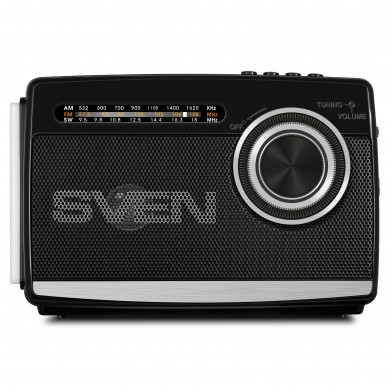 Boxa portabila SVEN SRP-155 Black / 3W / Bluetooth / FM/AM/SW Radio / USB / microSD