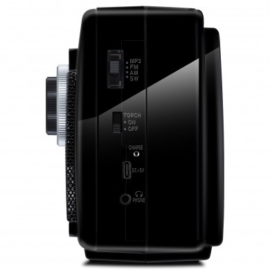 Boxa portabila SVEN SRP-155 Black / 3W / Bluetooth / FM/AM/SW Radio / USB / microSD