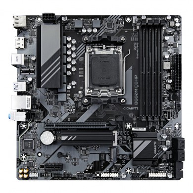 Placa de baza GIGABYTE B650M D3HP / AM5 / B650 / DDR5 / mATX