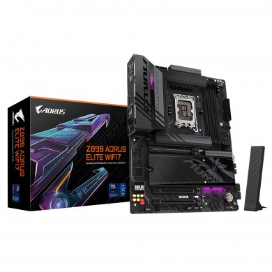 Placa de baza GIGABYTE Z890 AORUS ELITE WIFI7/ 1851/ Z890/ DDR5 / ATX