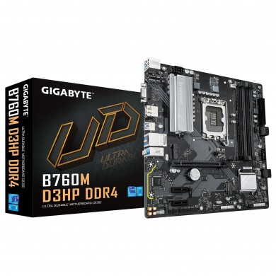 Placa de baza GIGABYTE B760M D3HP DDR4 / 1700 / B760 / DDR4 / mATX