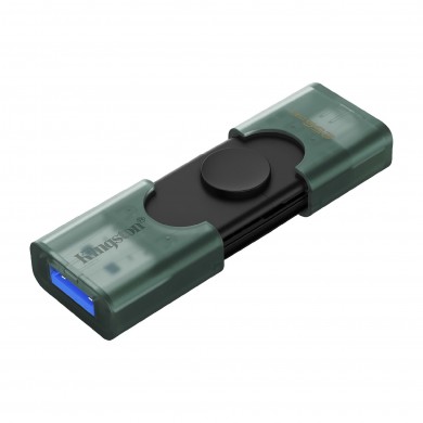 Flash Drive USB-C/A Kingston DataTraveler Duo / 256GB / 150 MByte/s