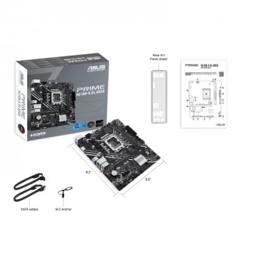 Placa de baza ASUS PRIME H610M-K D4 ARGB/ 1700 / H610 / DDR4 / mATX