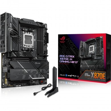 Placa de baza ASUS ROG STRIX X870E-H GAMING WIFI7/ AM5 / AMD X870 / DDR5 / ATX