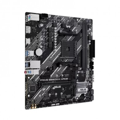 Placa de baza ASUS PRIME B550M-K ARGB / AM4 / B550 / DDR4 / mATX