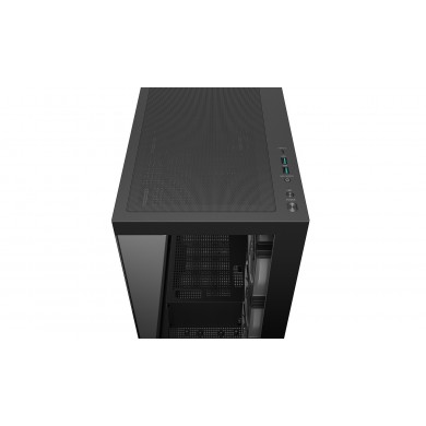 Carcasa DEEPCOOL CG580 4F V2/ w/oPSU / Side-Window / ATX / Black