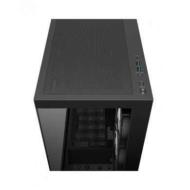Carcasa DEEPCOOL CG580 4F/ w/oPSU / Side-Window / ATX / Black