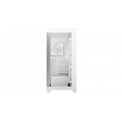 Carcasa DEEPCOOL CG580 4F WH/ w/oPSU / Side-Window / ATX / White