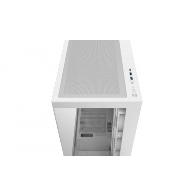 Carcasa DEEPCOOL CG580 4F WH/ w/oPSU / Side-Window / ATX / White
