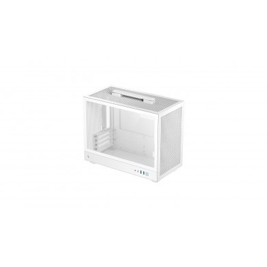 Carcasa DEEPCOOL CH160 PLUS WH / w/oPSU / Side-Window / mATX / White