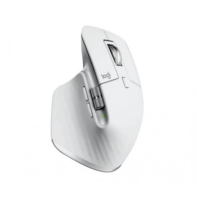 Mouse Wireless Logitech MX Master 3S Performance for Mac/ 2.4GHz and Bluetooth/ Pale Grey