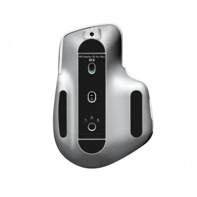 Mouse Wireless Logitech MX Master 3S Performance for Mac/ 2.4GHz and Bluetooth/ Pale Grey