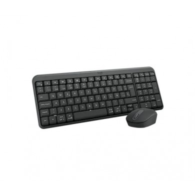 Tastatura Wireless Logitech Combo MK250, Graphite