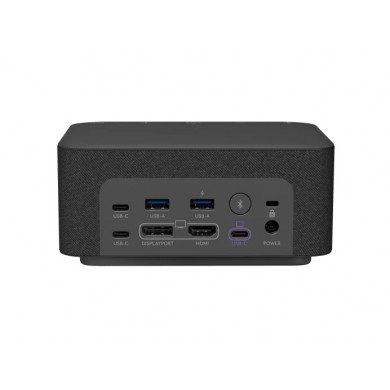 USB-C docking station multifunctionala cu meeting controls si boxe Logitech Logi Dock USB-C docking station multifunctionala cu meeting controls si boxe Logitech Logi Dock