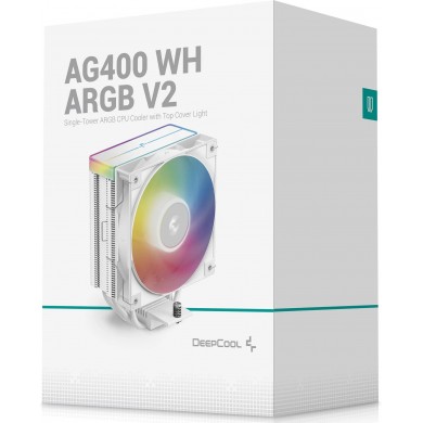Sisteme de racire DEEPCOOL AG400 BK ARGB V2 / Universal / 220W / 500~2000rpm, <31.6dBA / 75.89CFM