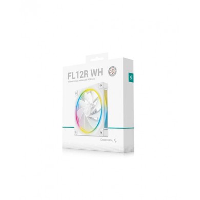 Ventilator pentru carcasa DEEPCOOL FFL12R WH/ 120mm ARGB PWM fan/ White