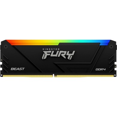 Memorie operativa Kingston FURY&reg; Beast DDR4 RGB 3200MHz 16GB