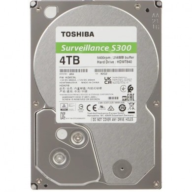 3.5&rdquo; HDD Toshiba HDWT840UZSVA  S300 / 4.0TB/ 5400rpm/ 256MB