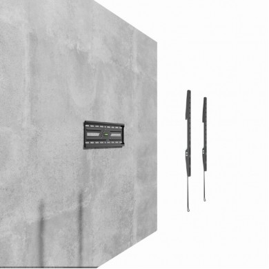 Suport TV de perete (fix), 32&rdquo;-75&rdquo; Gembird &rdquo;WM-75F-02&rdquo;, Back
