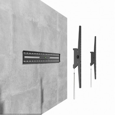 Suport TV de perete (inclinabil), 43&rdquo;-100&rdquo; Gembird &rdquo;WM-100T-01&rdquo;