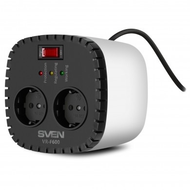 Stabilizator de tensiune SVEN VR-F600, 200W