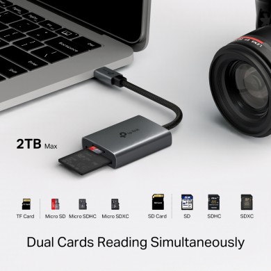 Card de memorie TP-LINK UUA430C / USB-C/ microSD / SD