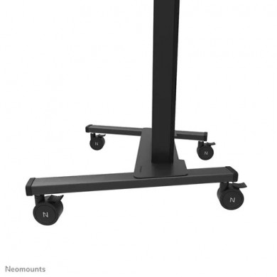 Suport TV motorizat de podea, rezistent, cu roti, pentru 55-100&rdquo; Neomounts FL55-875BL1