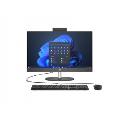 All-in-One PC 23.8&rdquo; HP ProOne 240 G10/  Intel Core Ultra 7 155U/ 16GB/ 512GB SSD/ Win11Pro/ Black