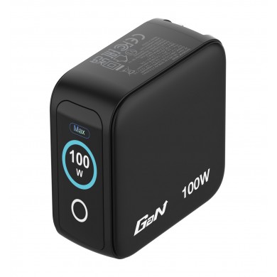 Incarcator USB Verbatim Mini GaN Charger with Display 100W