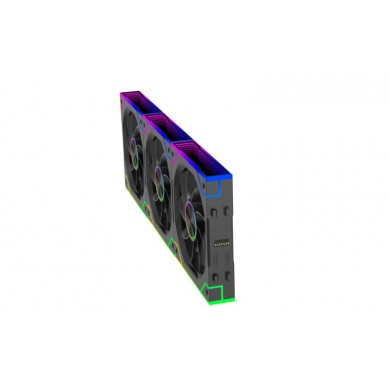 Cooler pentru carcasa XILENCE Performance A+ Series &rdquo;XPF360R.ARGB&rdquo; (XF073)/ 1100-2000rpm/ <32dB(A)/ 62 CFM