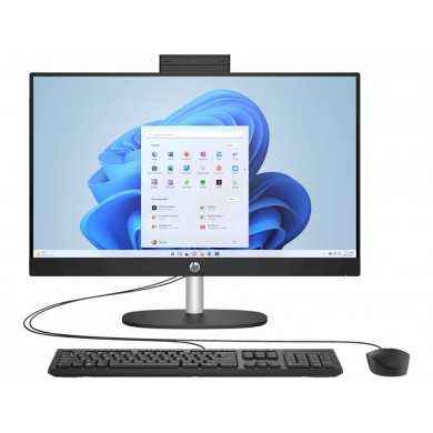 All-in-One PC 23.8&rdquo; HP 24-cr0013ci / AMD Ryzen 5 7250U / 16GB / 512GB SSD / Jet Black