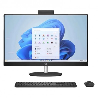 All-in-One PC 27.0&rdquo; HP 27-cr0084ci / AMD Ryzen 5 7520U / 16GB / 512GB SSD / Jet Black