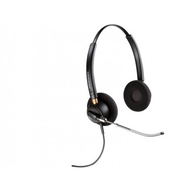 Casti Binaurale Poly EncorePro 520V/  Black