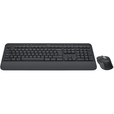 Tastatura si Mouse Wireless Logitech MK650, Graphite
