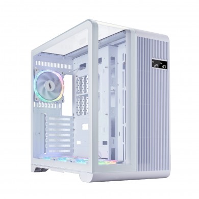 Carcasa 1STPLAYER RT7 / no PSU / Side-Window / 4x120mm / ATX / White