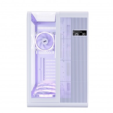 Carcasa 1STPLAYER RT7 / no PSU / Side-Window / 4x120mm / ATX / White