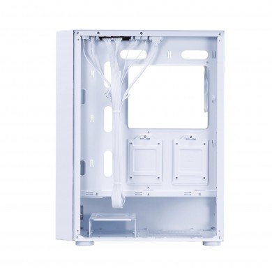 Carcasa 1STPLAYER GO6 / w/oPSU / Side-Window / 4 x FS7 / ATX / White