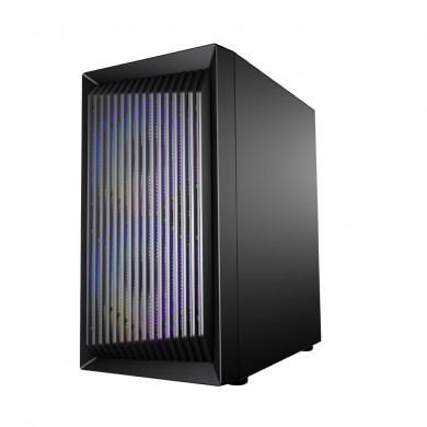 Carcasa 1STPLAYER BS-2 / no PSU / Side-Window / 3x120mm / mATX / Black