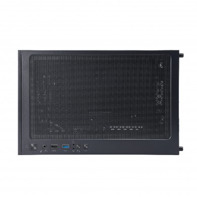 Carcasa 1STPLAYER GO2 / w/oPSU / Side-Window / 4x120mm / mATX / Black