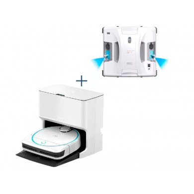 Bundle HOBOT &rdquo;Vacuum Cleaning Robot Legee D8 + Window Cleaning Robot S7 Pro&rdquo;