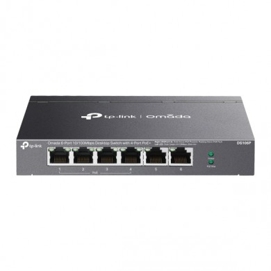 Switch TP-LINK DS106P / 6 port  / 100Mbps