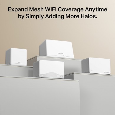 Mesh Wi-Fi System MERCUSYS Halo H25BE (2-pack) / AC3600 Dual Band / 3 x Gigabit LAN Port