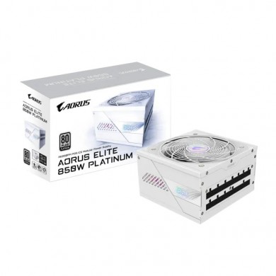 Bloc de alimentare 850W GIGABYTE AORUS ELITE &rdquo;GP-AE850PM PG5 ICE&rdquo;