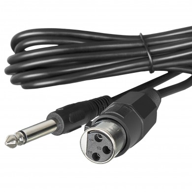 Microfon SVEN MK-130 / 3.5mm mini-jack, 6.7mm jack/ 3m / Black