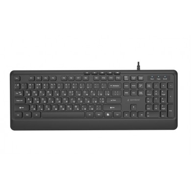 Tastatura Gembird B-MCH-05-CYRL/ USB A+C/ Black