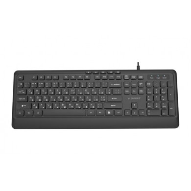 Tastatura Gembird B-MCH-05-CYRL/ USB A+C/ Black