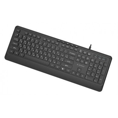 Tastatura Gembird B-MCH-05-CYRL/ USB A+C/ Black