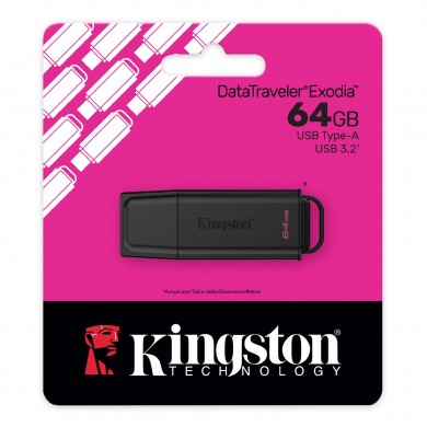 USB Flash Drive Kingston DataTraveler Exodia G2/ 64ГБ / 100 MByte/s